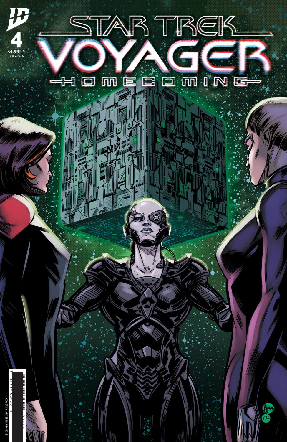 STAR TREK VOYAGER--HOMECOMING #4 COVER A HERNANDEZ CVR A