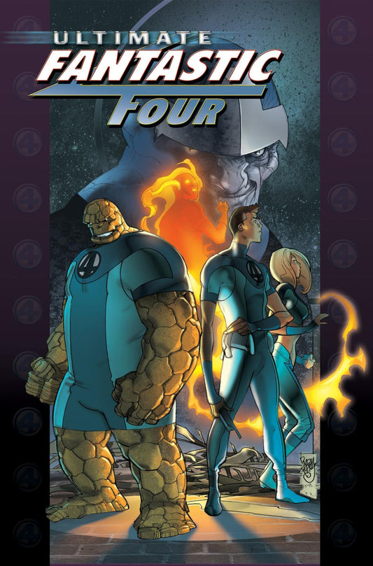 ULTIMATE FANTASTIC FOUR OMNIBUS VOL 2 PASUAL FERRY THANOS COVER DM ONLY HC