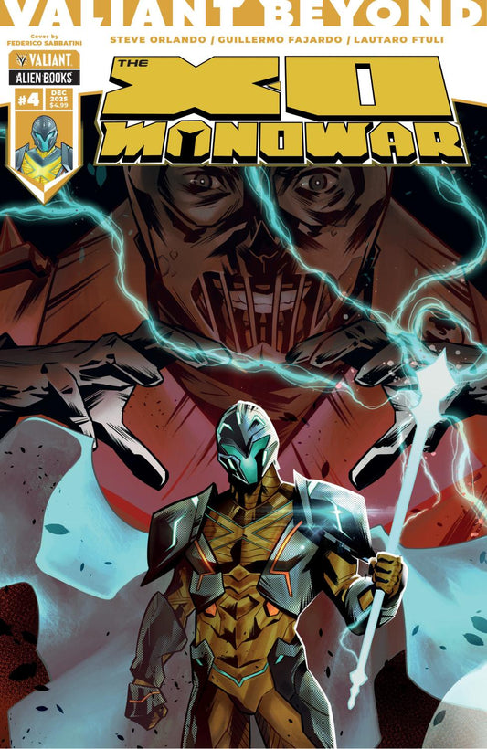 VALIANT BEYOND THE X-O MANOWAR #4 COVER A SABBATINI CVR A
