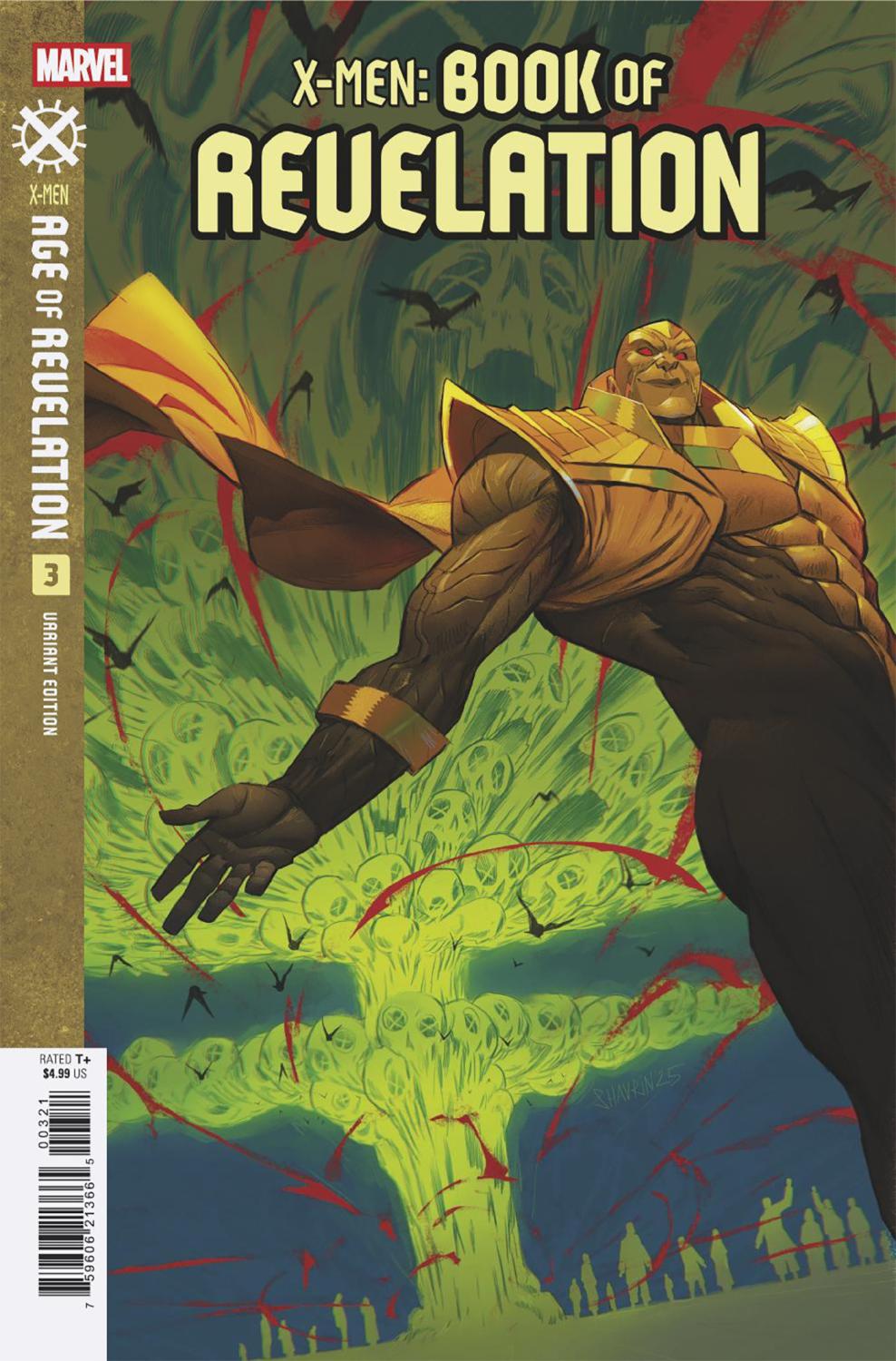 X-MEN BOOK OF REVELATION #3 IVAN SHAVRIN CVR AOR CVR B