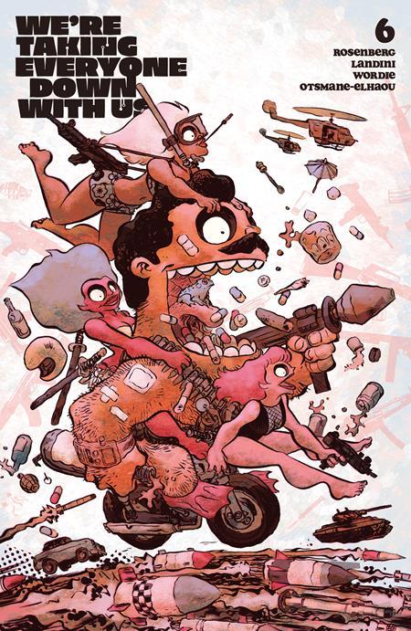 WERE TAKING EVERYONE DOWN WITH US #6 CVR B JESSE LONERGAN VAR OF 6