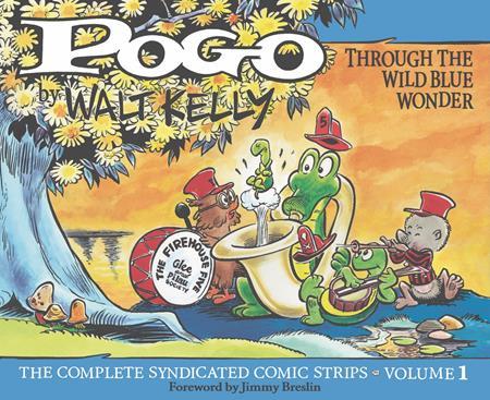 POGO THE COMPLETE SYNDICATED COMIC STRIPS HC VOL 1 THROUGH THE WILD BLUE WONDER