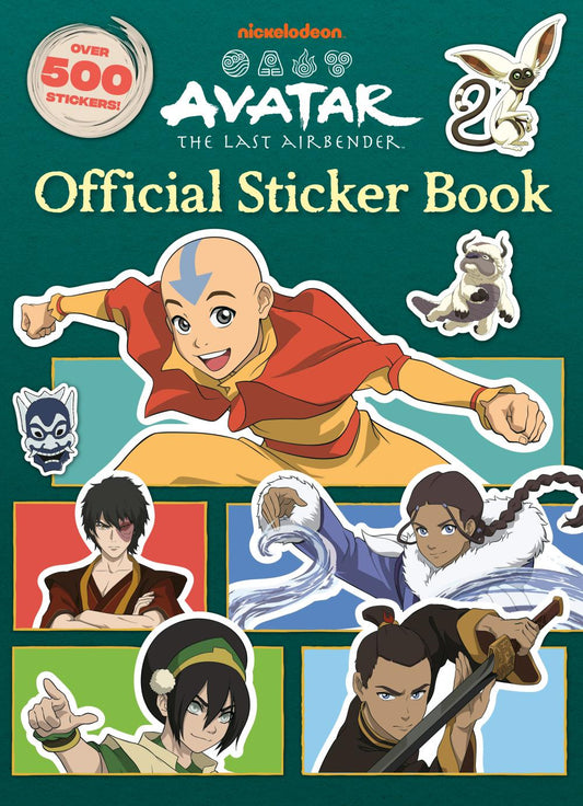 AVATAR THE LAST AIRBENDER OFFICIAL STICKER BOOK TP