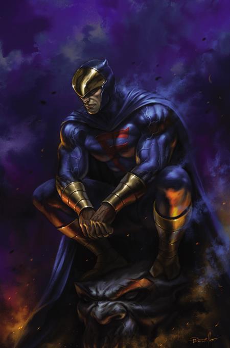 BLUE FALCON AND DYNOMUTT #5 CVR E LUCIO PARRILLO METAL VIRGIN CVR VAR