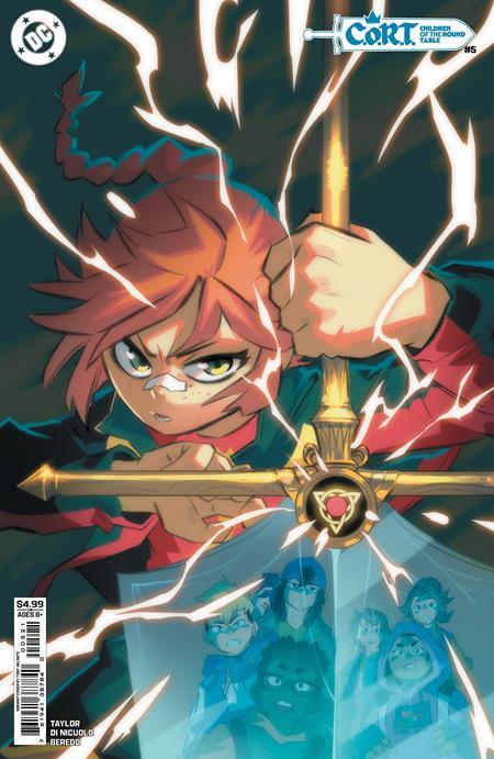 CORT CHILDREN OF THE ROUND TABLE #5 CVR B TONY VALENTE CARD STOCK VAR OF 6