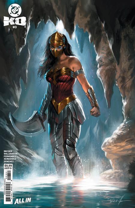 DC KO #3 CVR E LUCIO PARRILLO CARD STOCK VAR OF 5