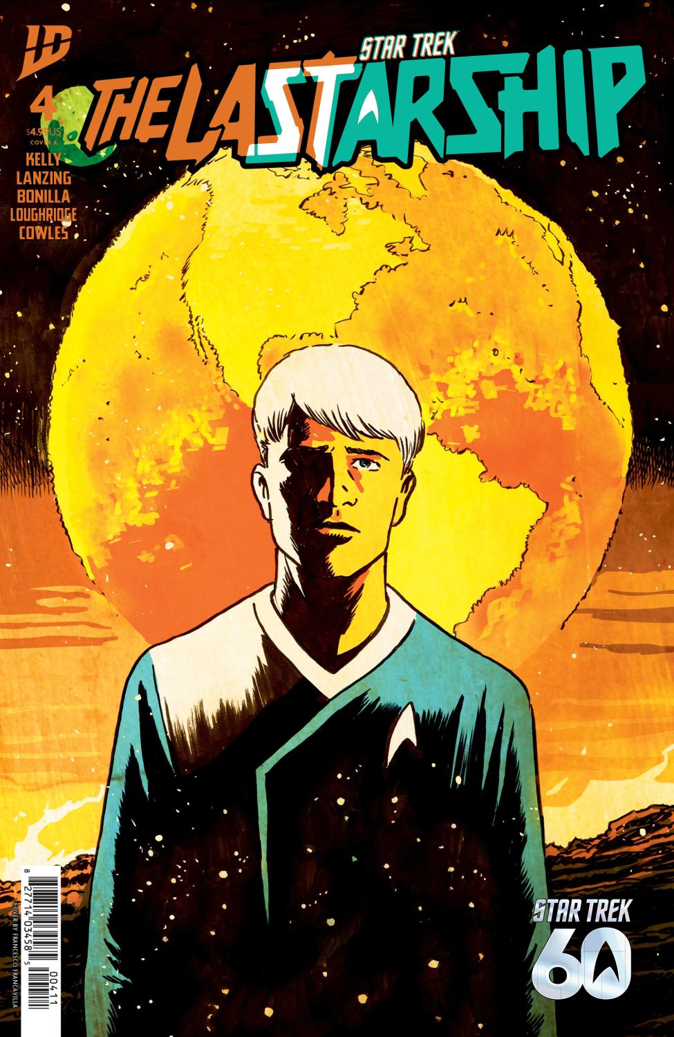 STAR TREK THE LAST STARSHIP #4 COVER A FRANCAVILLA CVR A