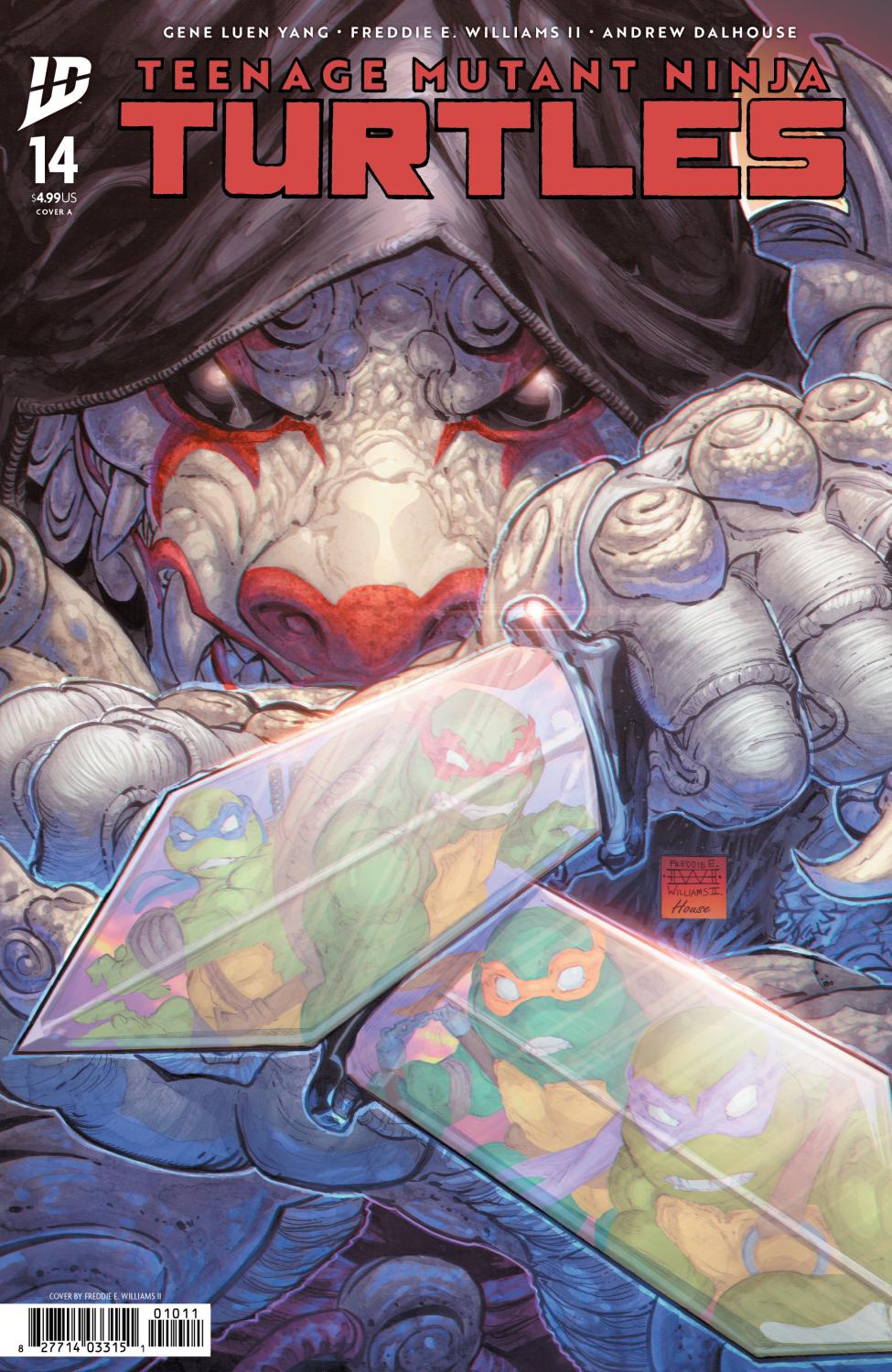 TEENAGE MUTANT NINJA TURTLES #14 COVER A WILLIAMS II CVR A