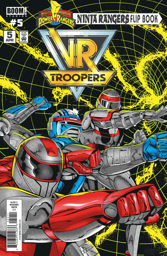 VR TROOPERS POWER RANGERS FLIPBOOK FACSIMILE EDITION #5 A MAIN DRESSED SMITH AND MCKENNA CVR A