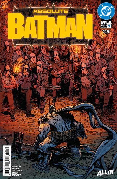 ABSOLUTE BATMAN 2025 ANNUAL #1 ONE SHOT SECOND PRINTING CVR A DANIEL WARREN JOHNSON