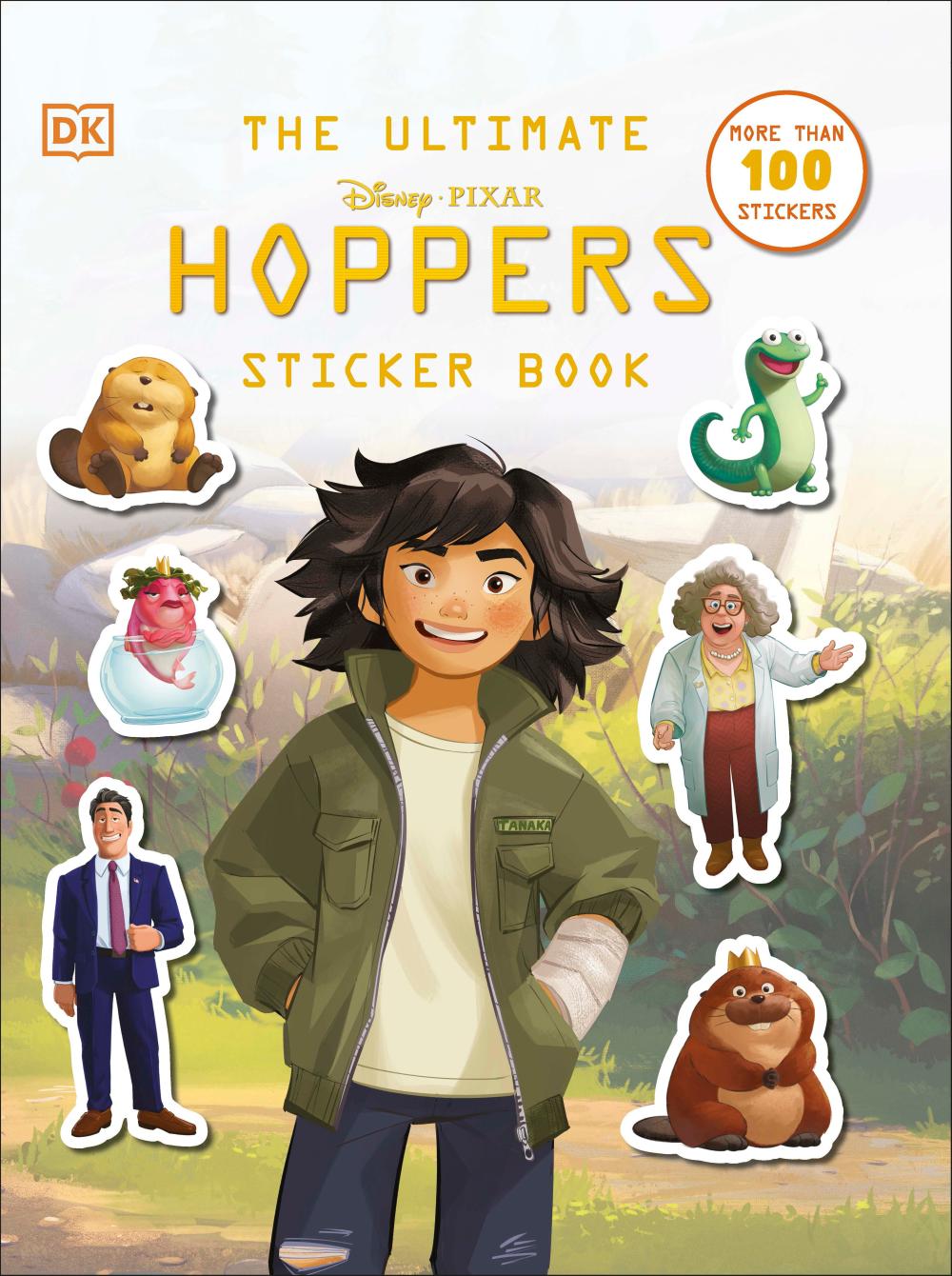 DISNEY PIXAR HOPPERS ULTIMATE STICKER BOOK TP