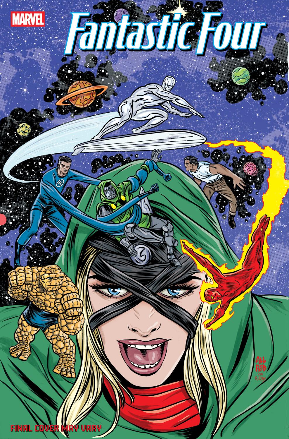 FANTASTIC FOUR #9 MIKE ALLRED DOOM HOMAGE VAR CVR C