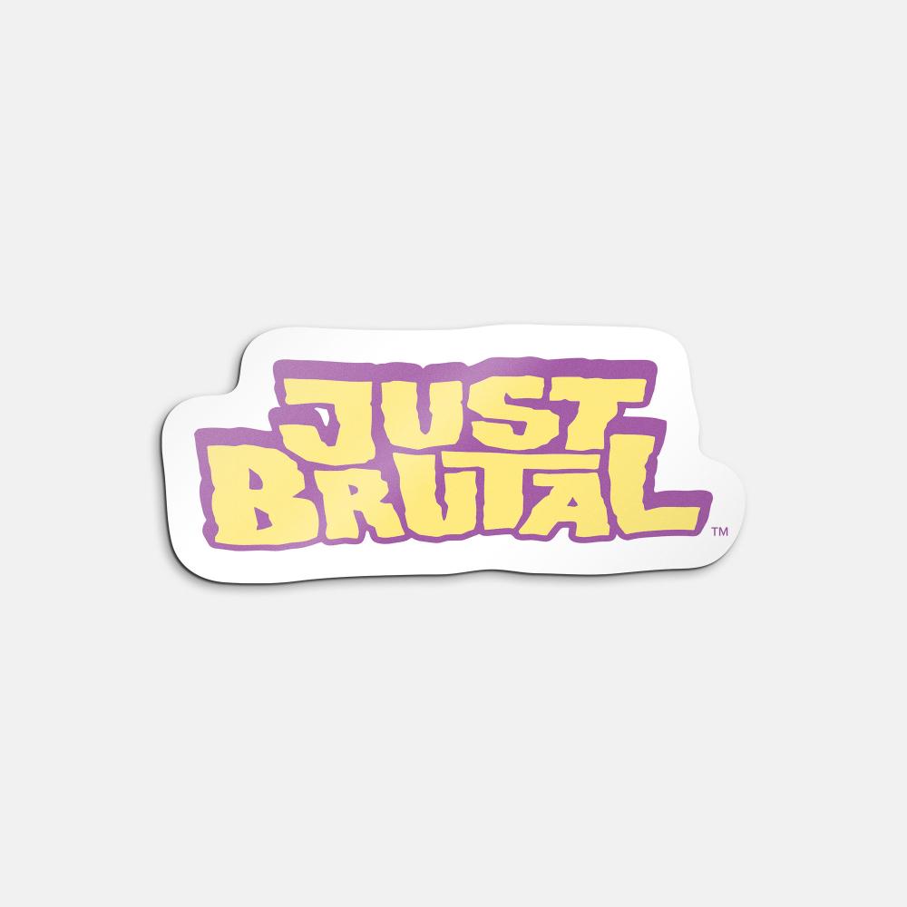 JUST BRUTAL #2 LOGO STICKER 20-COPY PACK 1:10