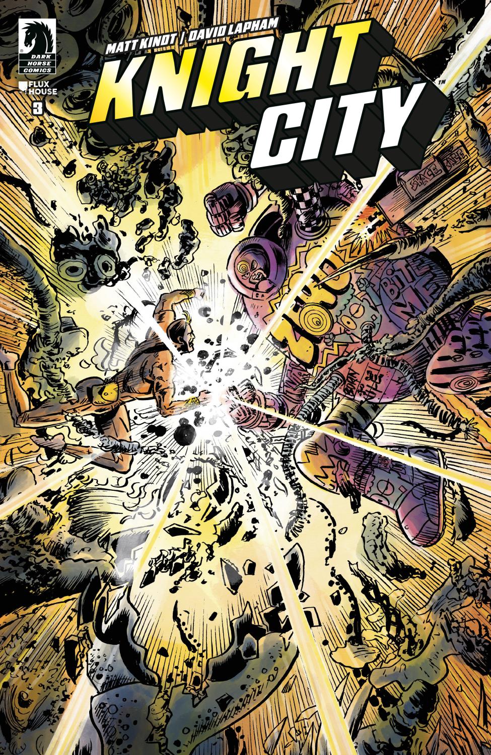 KNIGHT CITY #3 CVR A DAVID LAPHAM