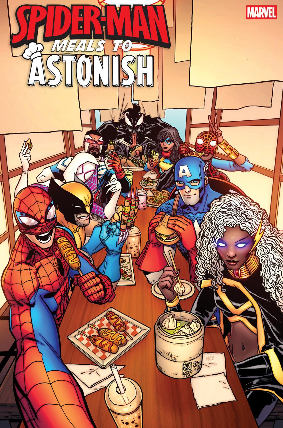 SPIDER-MAN MEALS TO ASTONISH #1 GIUSEPPE CAMUNCOLI VAR CVR C