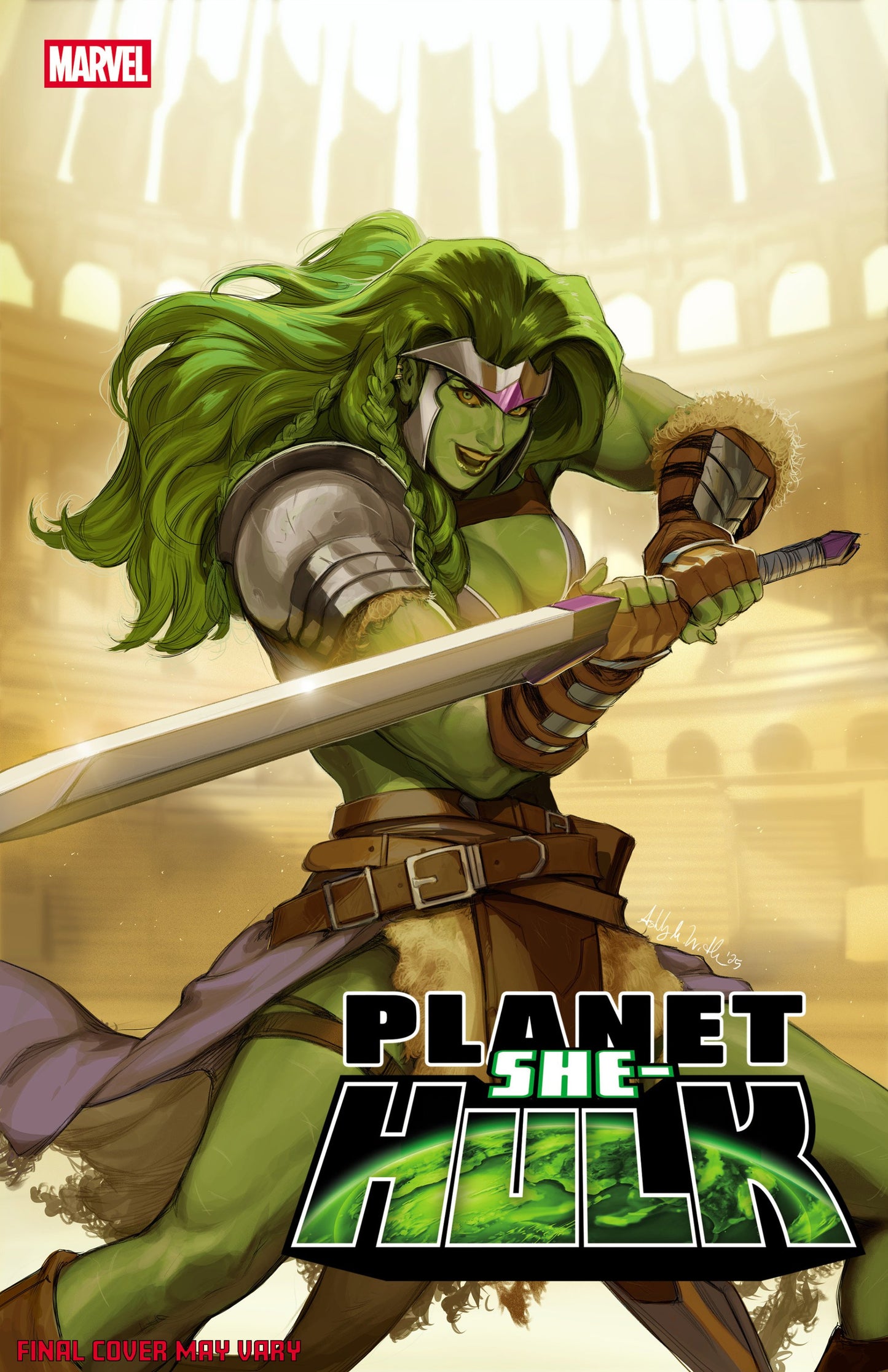 PLANET SHE-HULK #5 ASHLEY WITTER SHE-HULK VAR CVR B