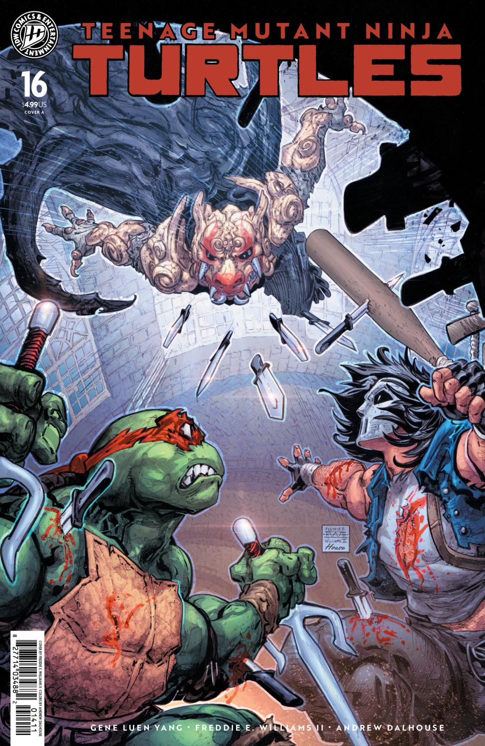 TEENAGE MUTANT NINJA TURTLES #16 COVER A WILLIAMS II CVR A