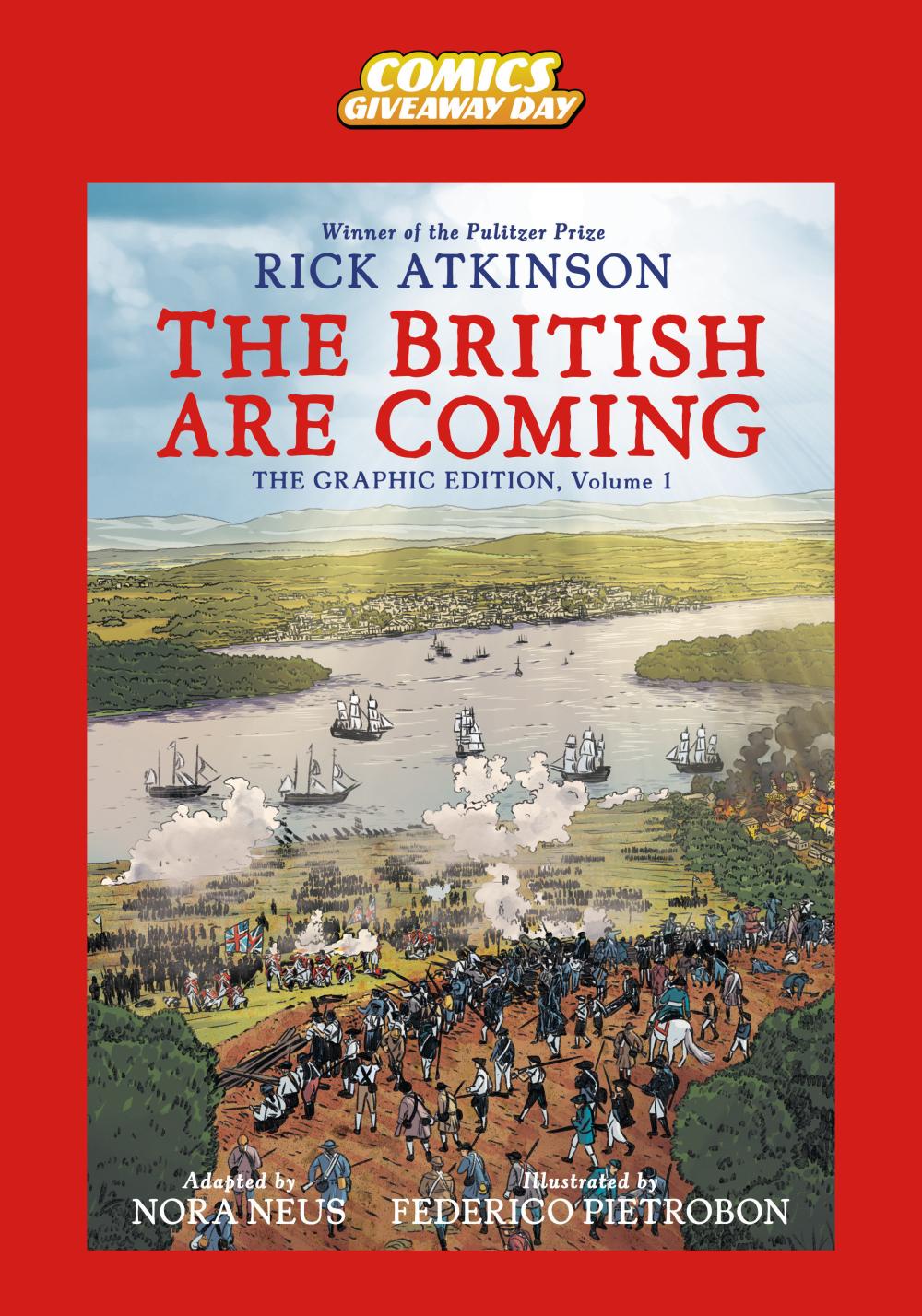 THE BRITISH ARE COMING THE GRAPHIC EDITION VOLUME 1 SAMPLER CGD 2026 BUNDLE OF 20