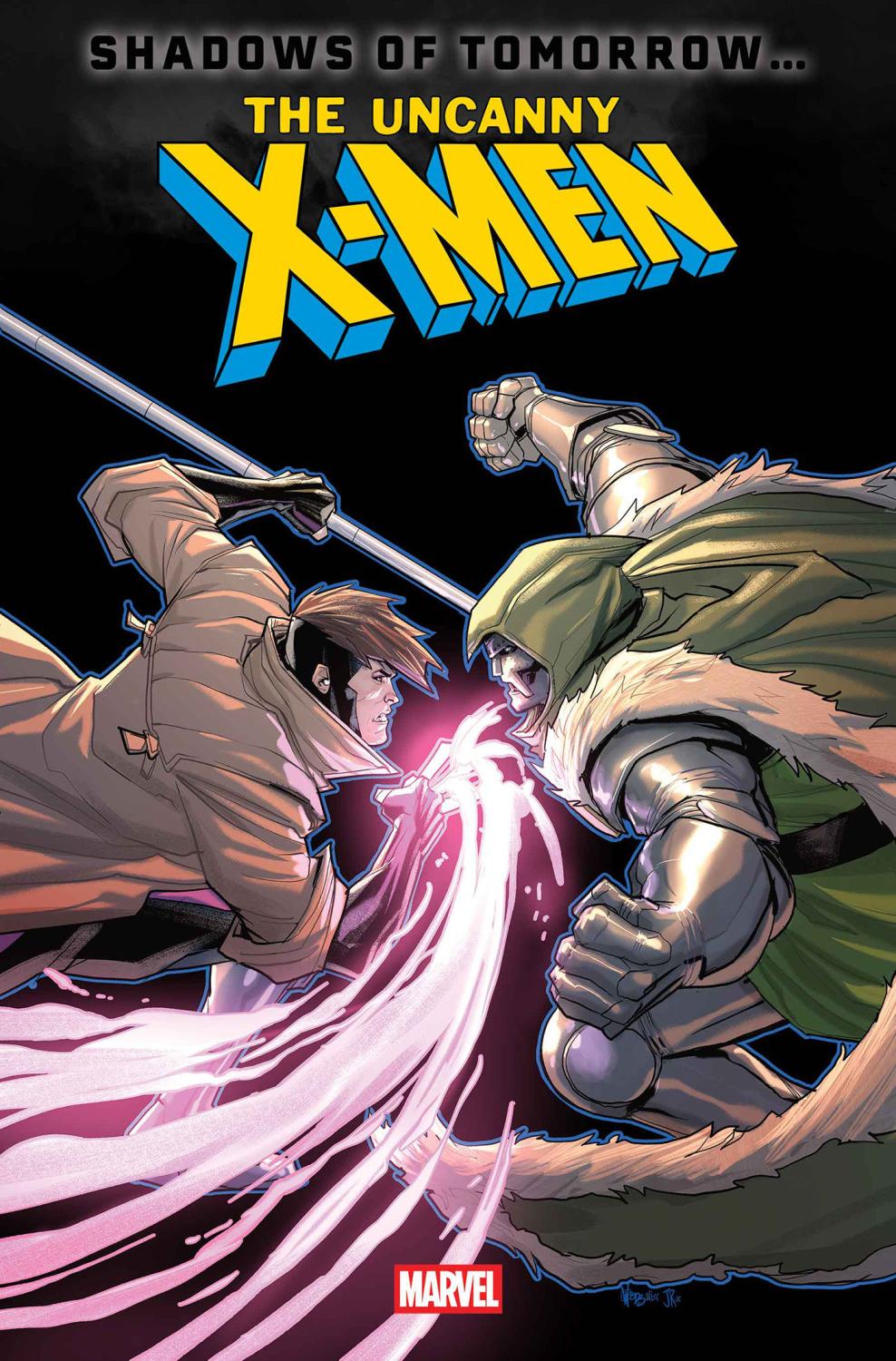 UNCANNY X-MEN #25 PETE WOODS DOOM HOMAGE VAR CVR B