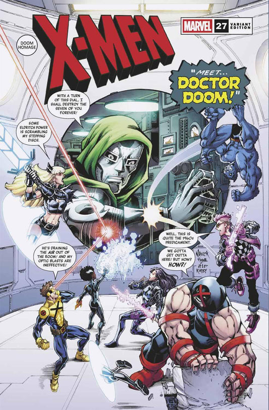 X-MEN #27 TODD NAUCK DOOM HOMAGE VAR CVR C
