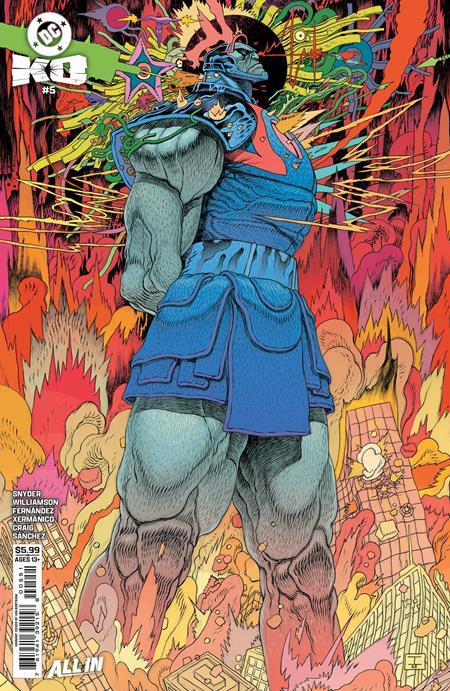 DC K.O. #5 CVR E IAN BERTRAM CARD STOCK VAR (OF 5)