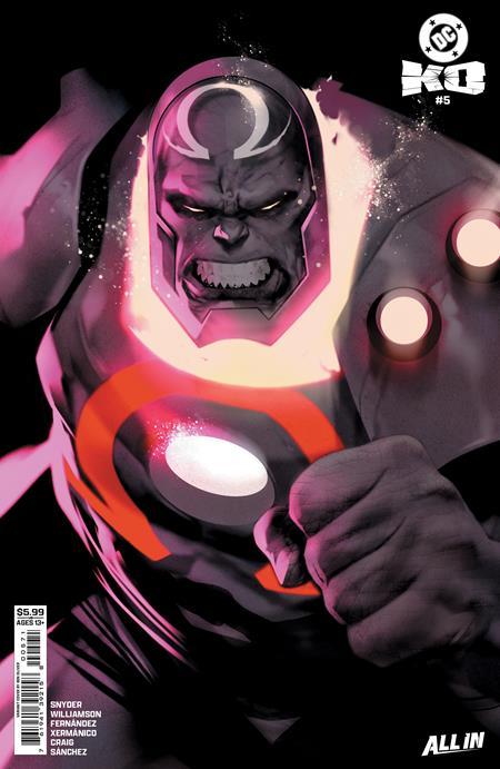DC K.O. #5 CVR F BEN OLIVER FACE-OFF CARD STOCK VAR (OF 5)
