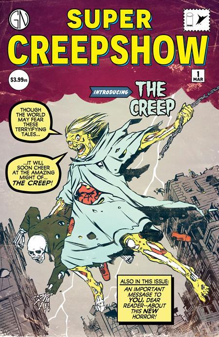 SUPER CREEPSHOW #1 CVR A PYE PARR (OF 5)