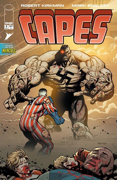 INVINCIBLE UNIVERSE CAPES #3 CVR A RYAN OTTLEY AND DAVE MCCAIG