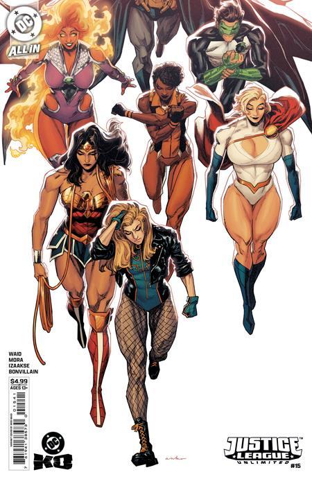 JUSTICE LEAGUE UNLIMITED #15 CVR D KRIS ANKA CARD STOCK VAR DC KO