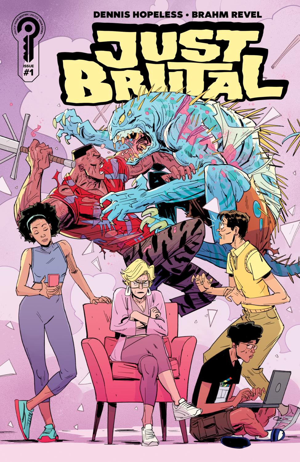 JUST BRUTAL #1 COVER A BRAHM REVEL CVR A