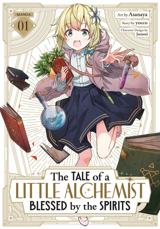 TALE OF A LITTLE ALCHEMIST BLESSED BY THE SPIRITS MANGA TP VOL 01