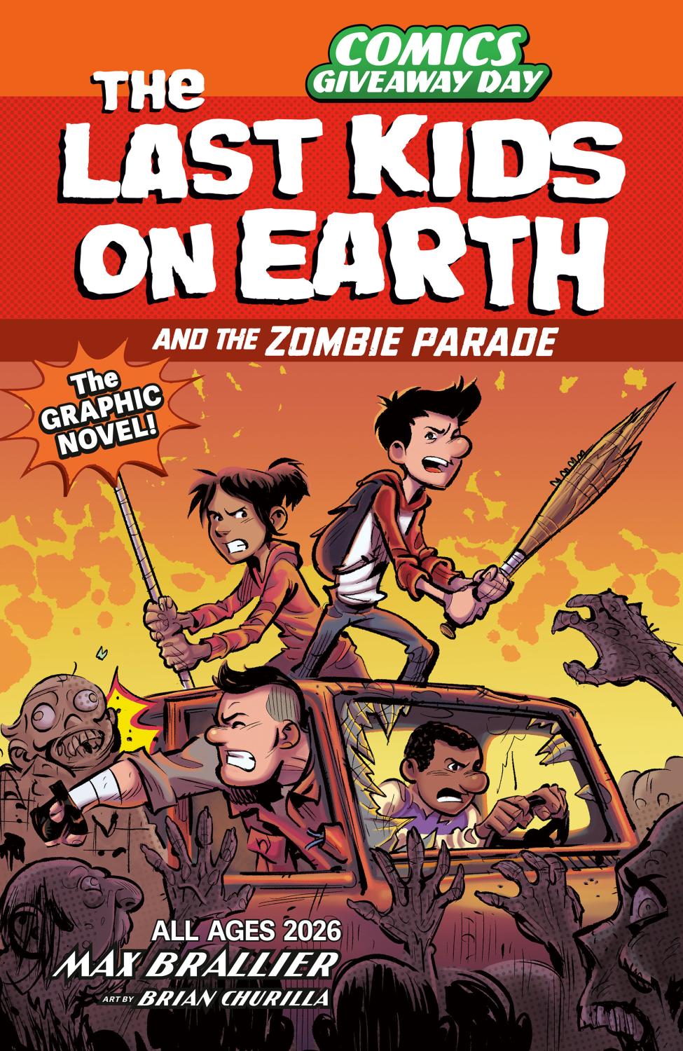 THE LAST KIDS ON EARTH AND THE ZOMBIE PARADE THE GRAPHIC NOVEL SAMPLER CGD 2026 BUNDLE OF 20