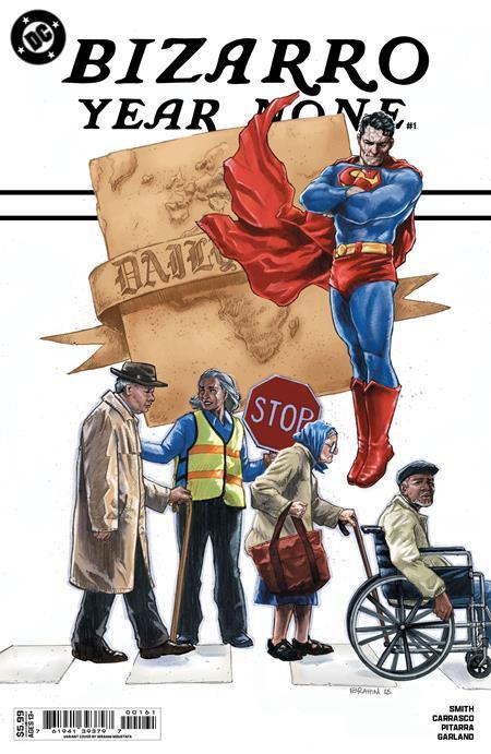 BIZARRO YEAR NONE #1 CVR F IBRAHIM MOUSTAFA CARD STOCK VAR OF 4