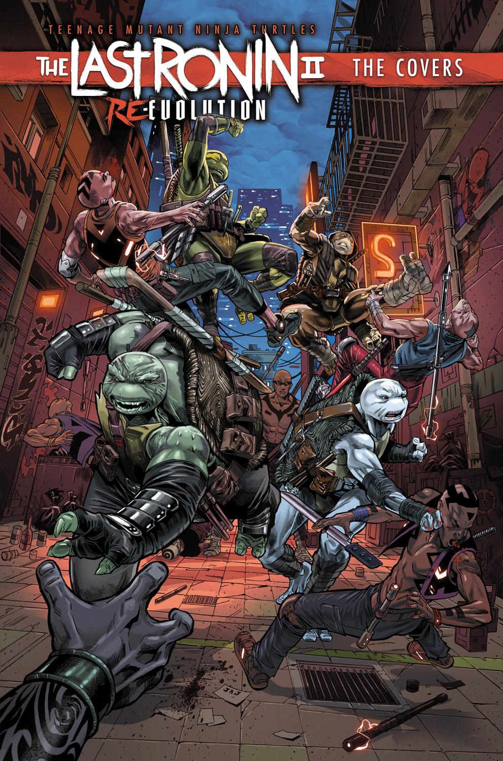 TEENAGE MUTANT NINJA TURTLES THE LAST RONIN II RE-EVOLUTION--THE COVERS HC