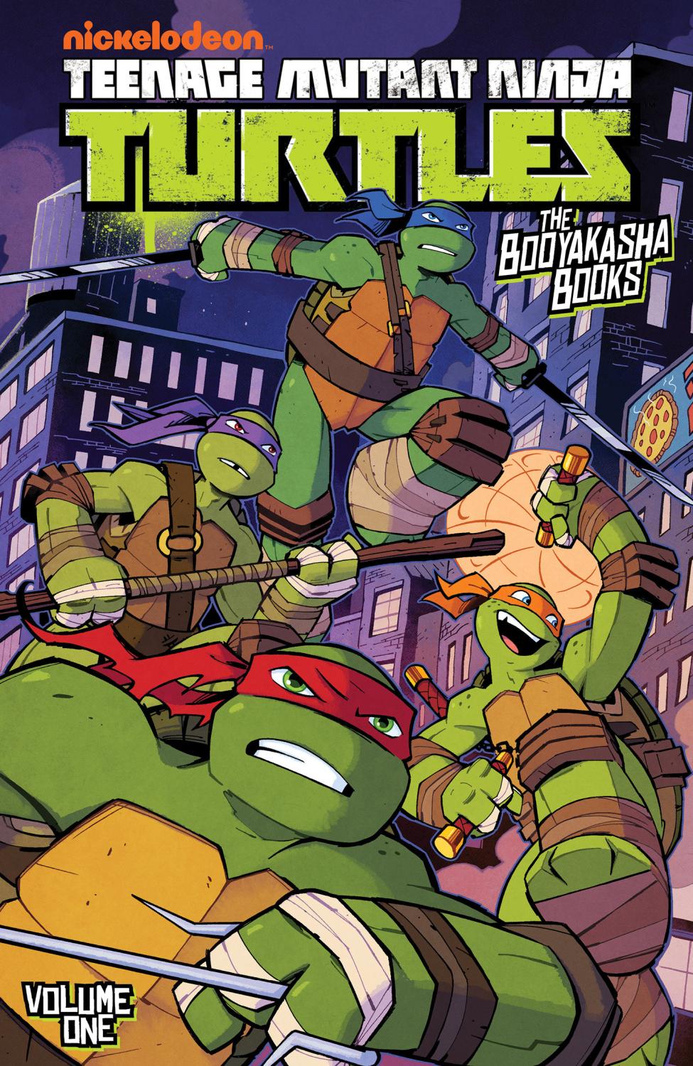TEENAGE MUTANT NINJA TURTLES THE BOOYAKASHA BOOKS VOL 1 TP
