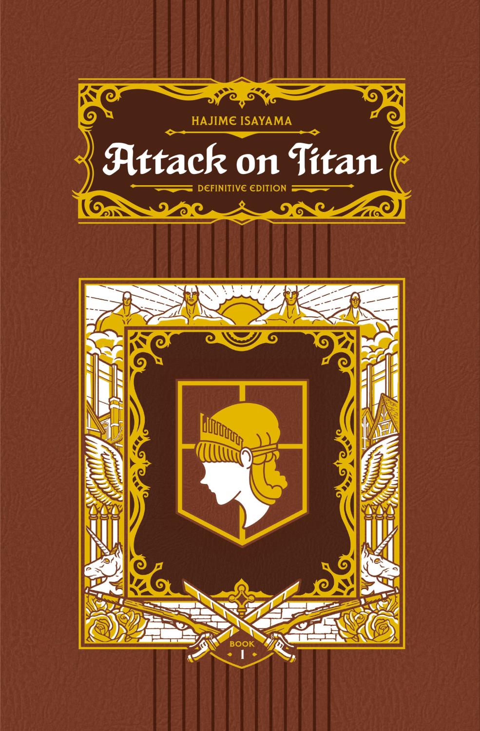 ATTACK ON TITAN DEFINITIVE HARDCOVER COLLECTION 1 VOL 1-3