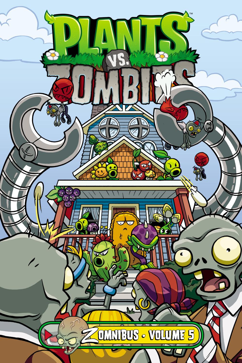 PLANTS VS ZOMBIES ZOMNIBUS VOLUME 5 HC