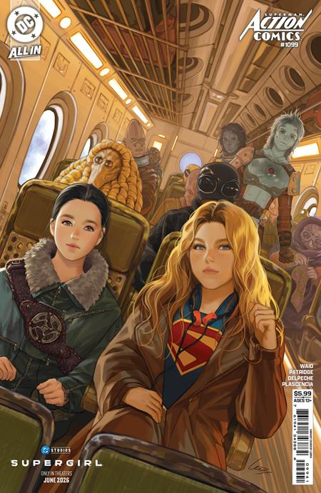 ACTION COMICS #1099 CVR D LESLEY LEIRIX LI SUPERGIRL MOVIE CARD STOCK VAR THE REIGN OF THE SUPERBOYS