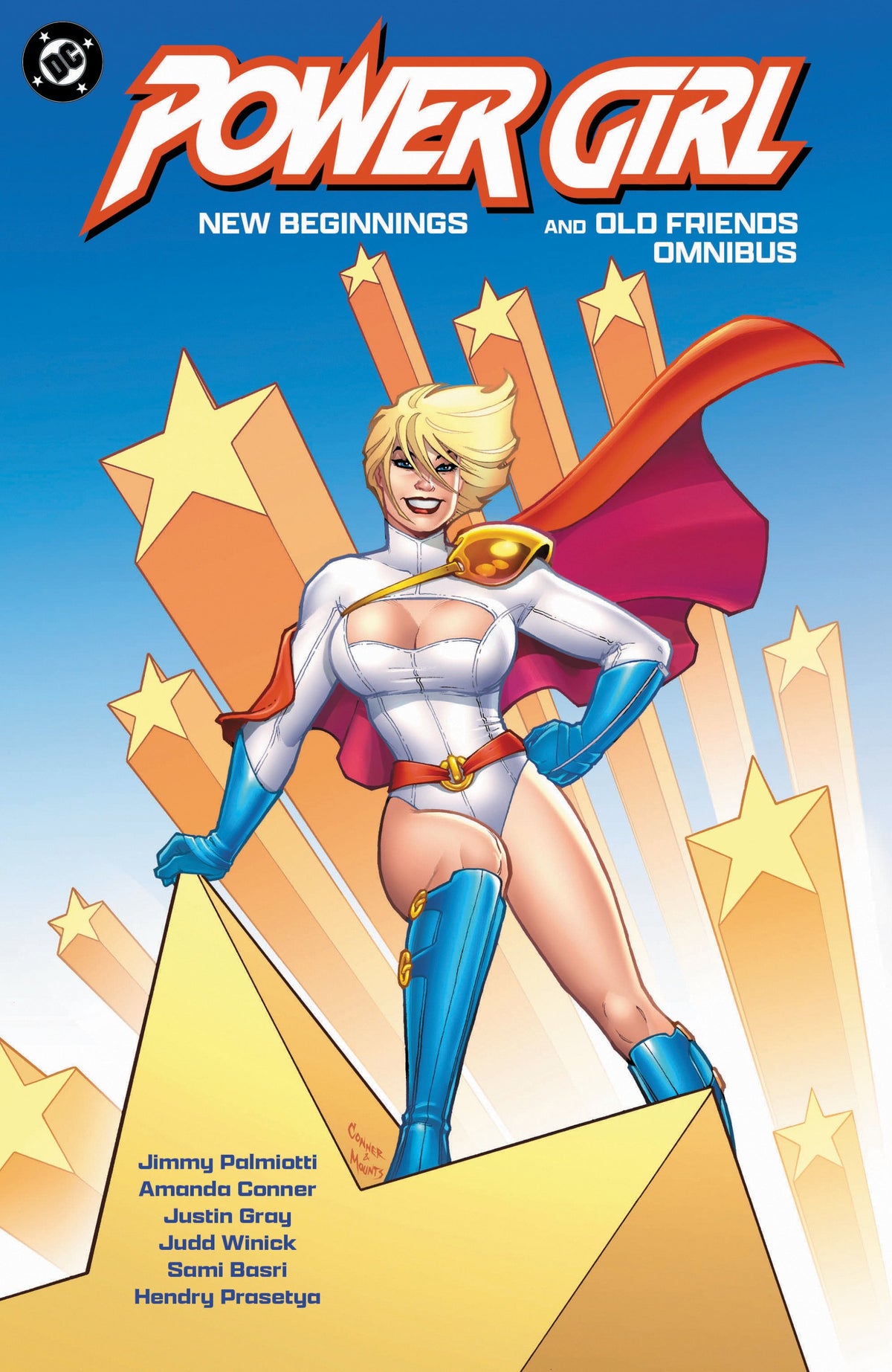 POWER GIRL NEW BEGINNINGS AND OLD FRIENDS OMNIBUS HC