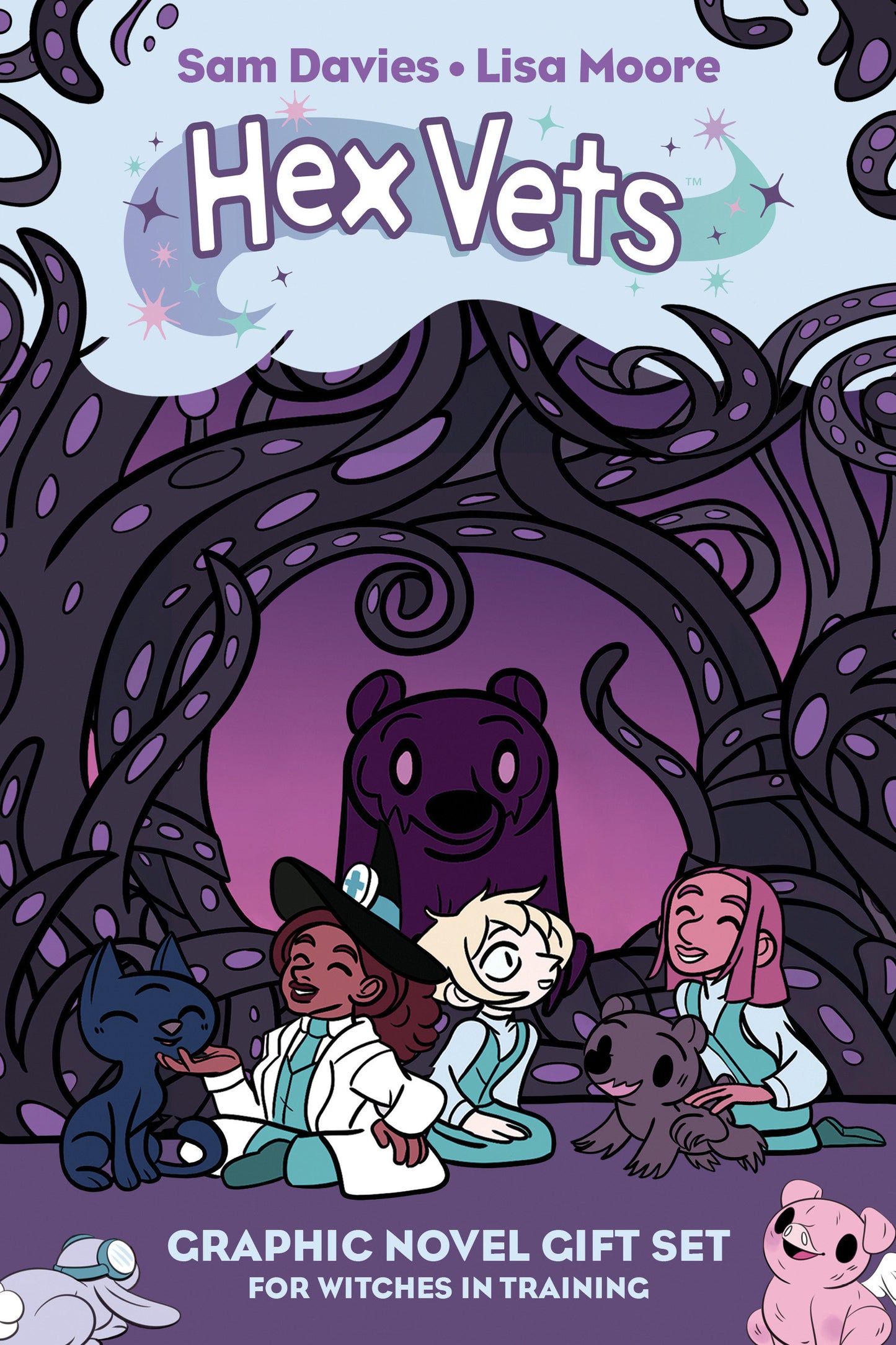 HEX VETS GRAPHIC NOVEL GIFT SET FOR WITCHES IN TRAINING