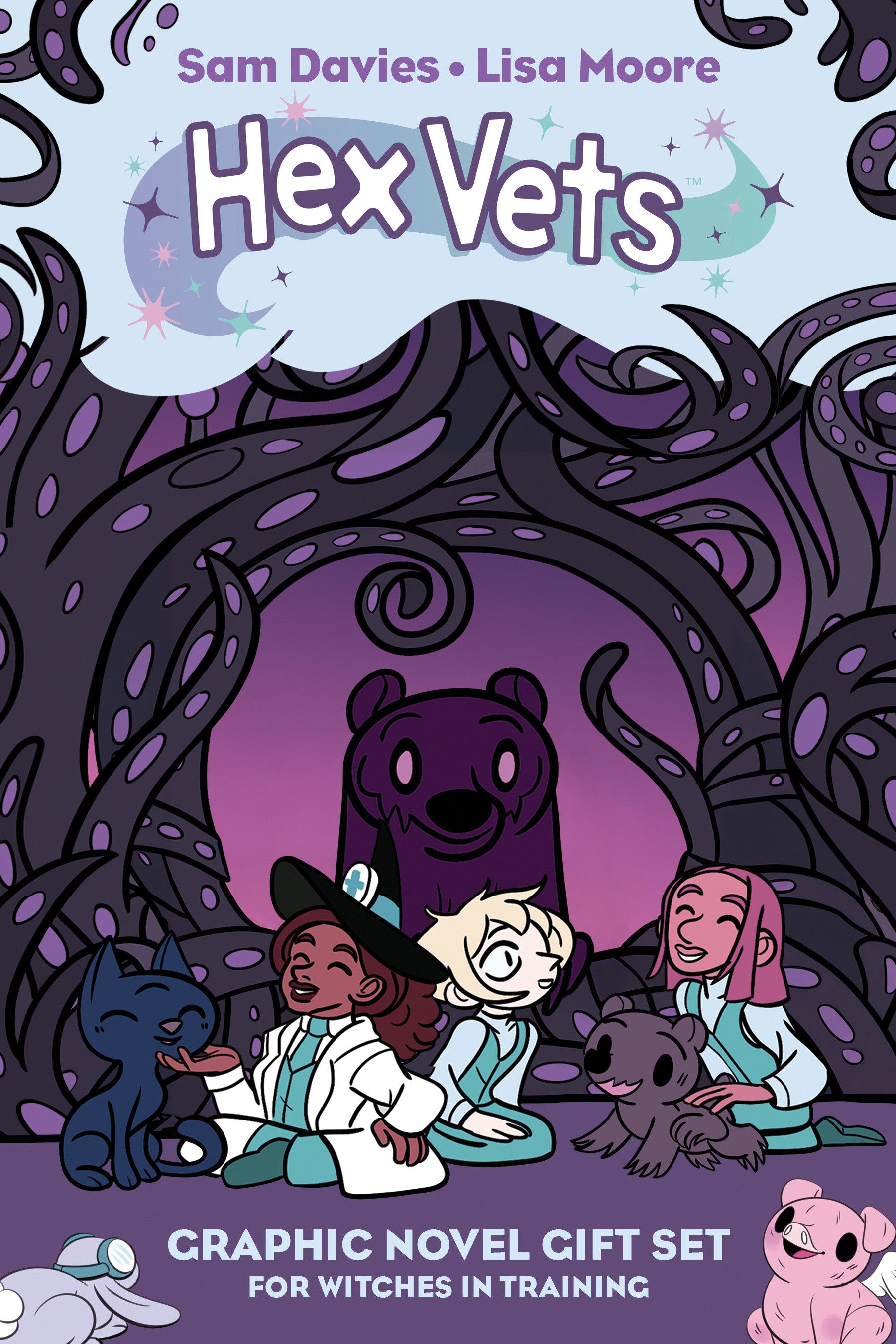 HEX VETS GRAPHIC NOVEL GIFT SET FOR WITCHES IN TRAINING