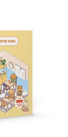 CUTE N COZY STICKER THERAPY TP COFFEE SHOPS