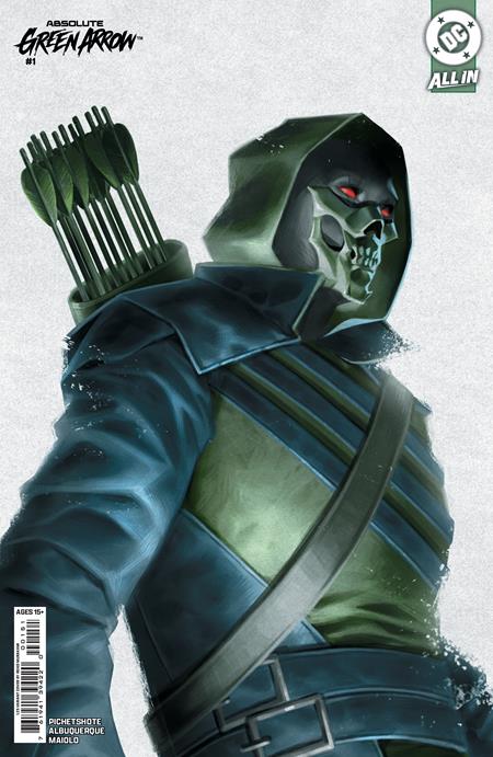 ABSOLUTE GREEN ARROW #1 CVR H INC 1:25 REIKO MURAKAMI CARD STOCK VAR OF 6 1:25 INCV