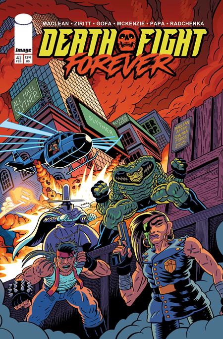 DEATH FIGHT FOREVER #4 CVR A ANDREW MACLEAN OF 5