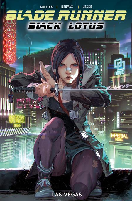 BLADE RUNNER BLACK LOTUS LAS VEGAS TP VOL 01 DIRECT MARKET EDITION KAEL NGU CVR