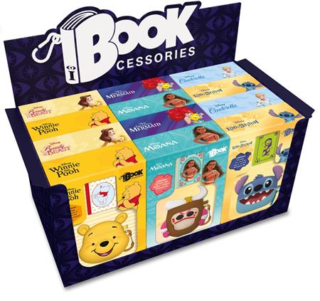 BOOKCESSORIES 12-UNIT CDU - DISNEY HC TINY BOOK ASSORTMENT WITH DISPLAY