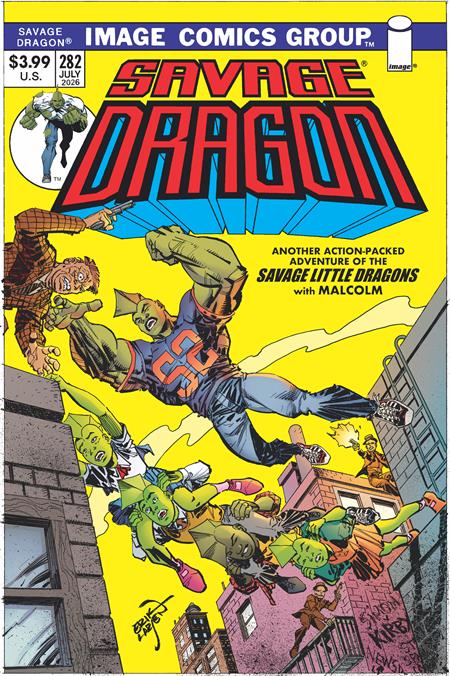 SAVAGE DRAGON #282 CVR B ERIK LARSEN VAR