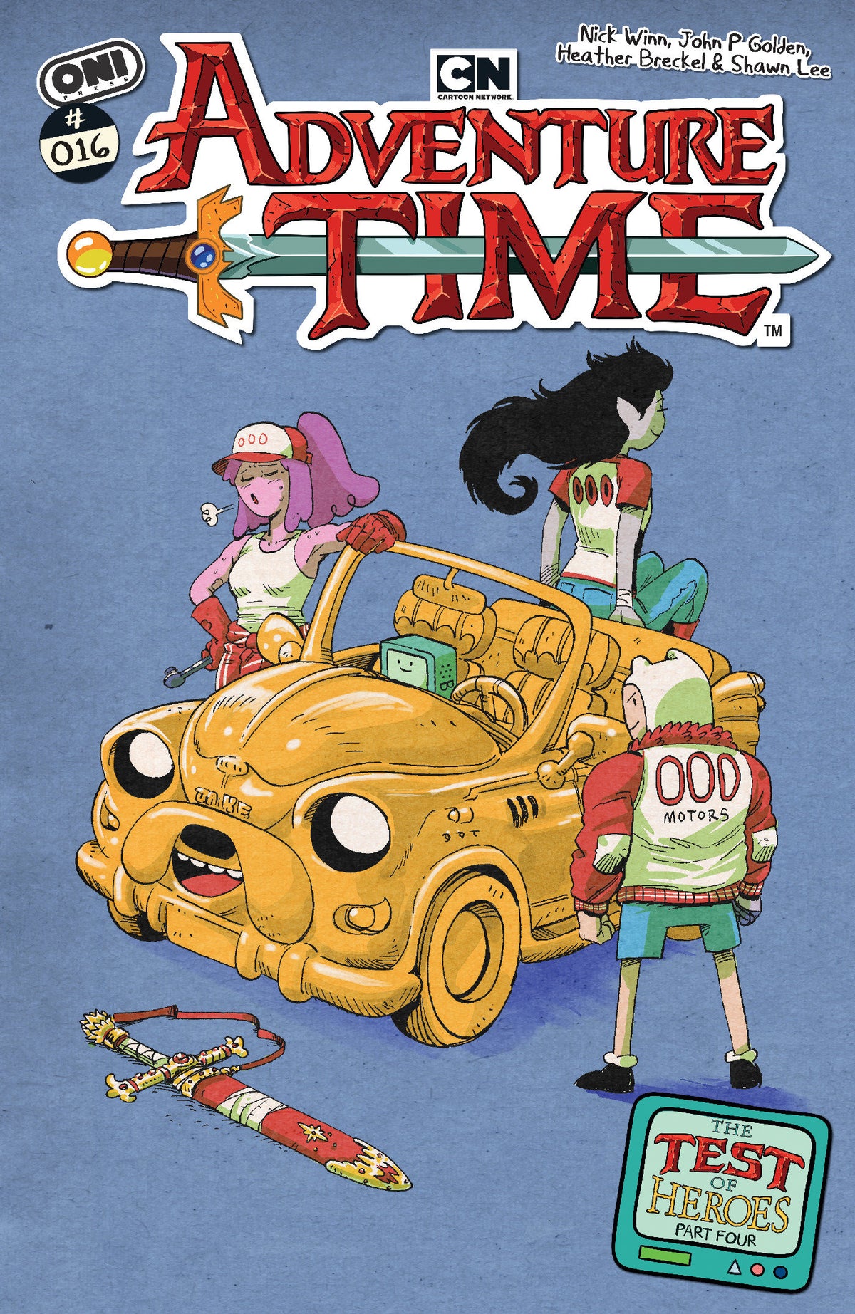 ADVENTURE TIME 2025 #16 CVR B JOHN P GOLDEN VAR