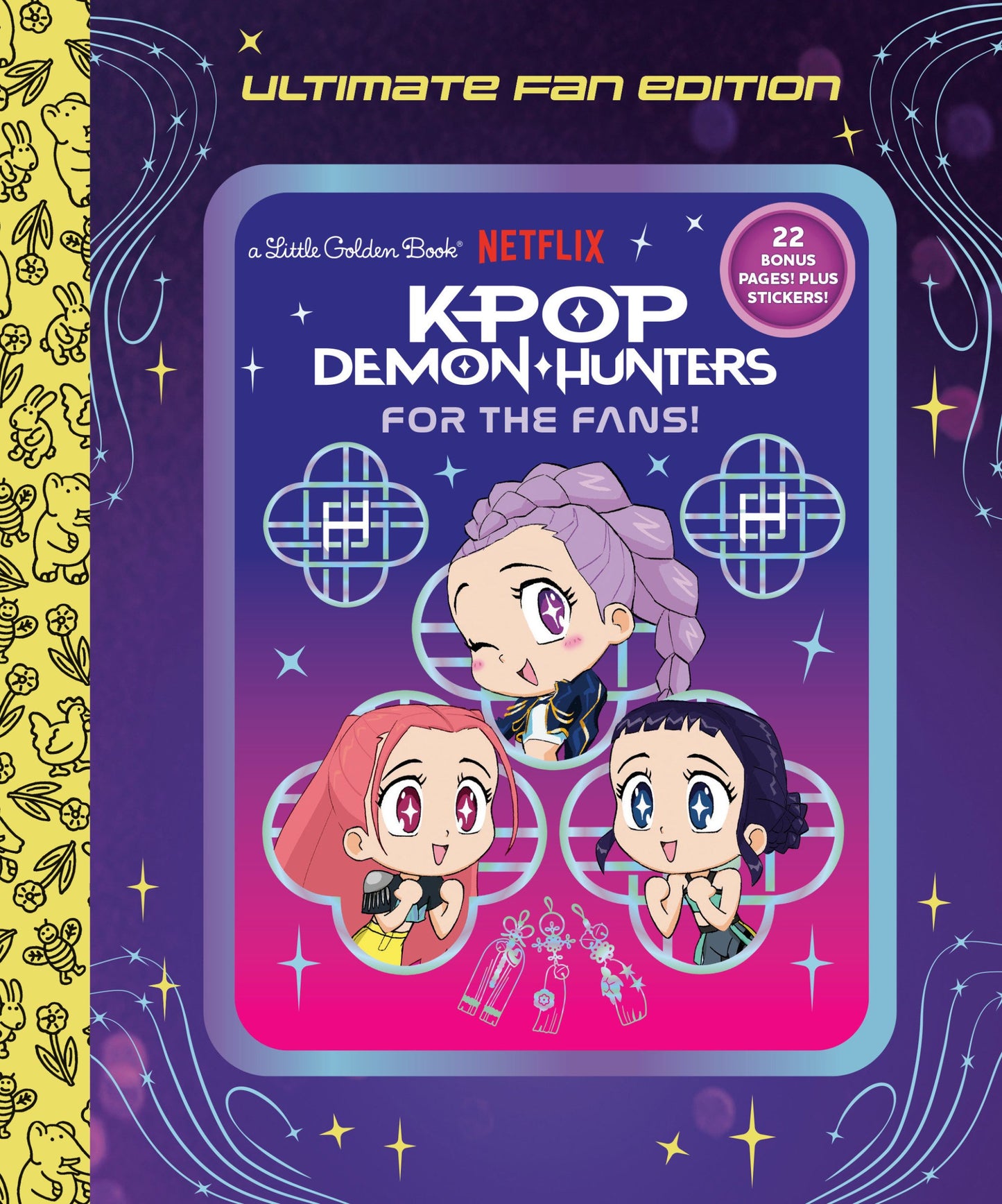 FOR THE FANS ULTIMATE FAN EDITION LITTLE GOLDEN BOOK KPOP DEMON HUNTERS HC