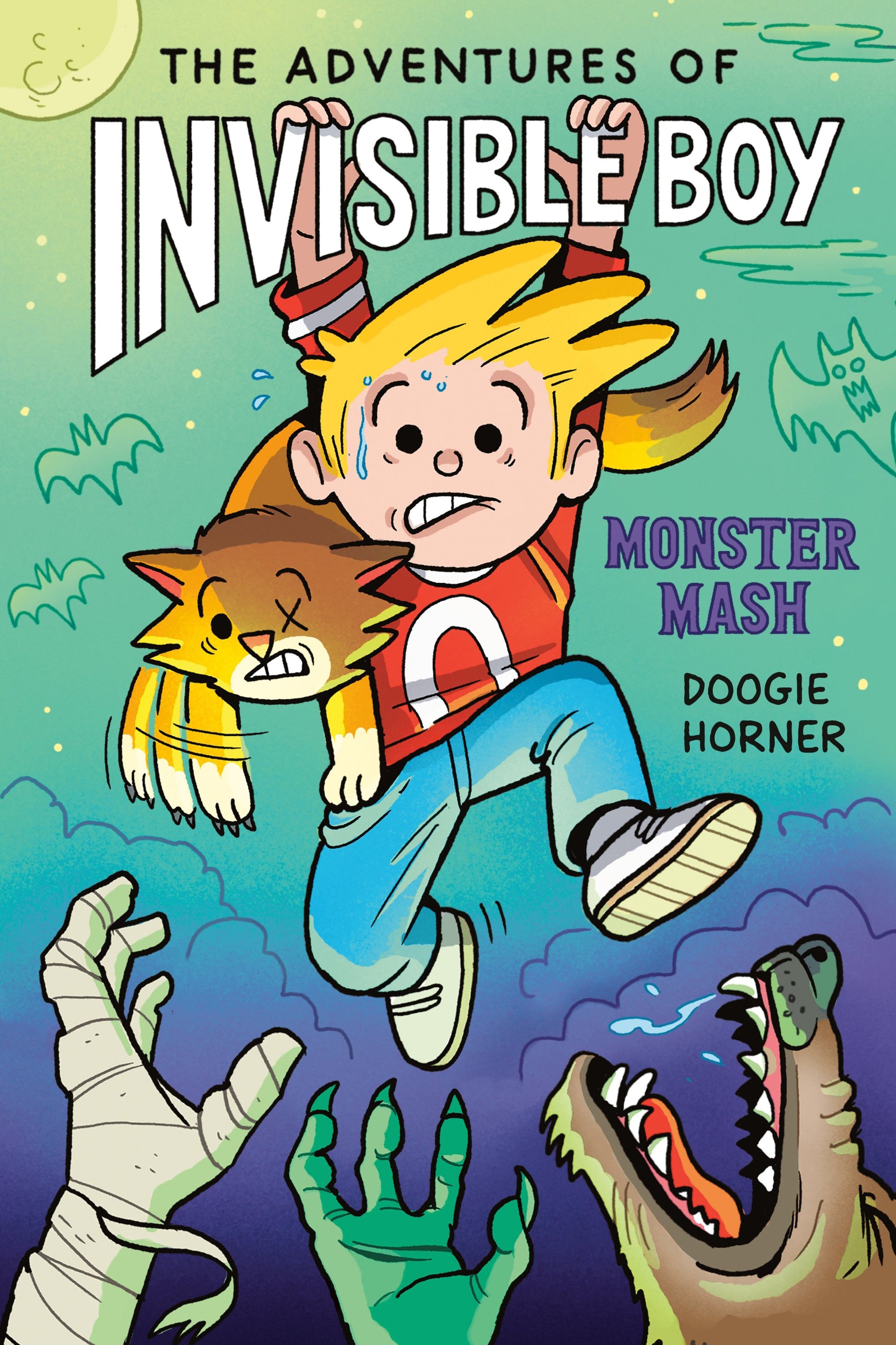 THE ADVENTURES OF INVISIBLE BOY MONSTER MASH A GRAPHIC NOVEL
